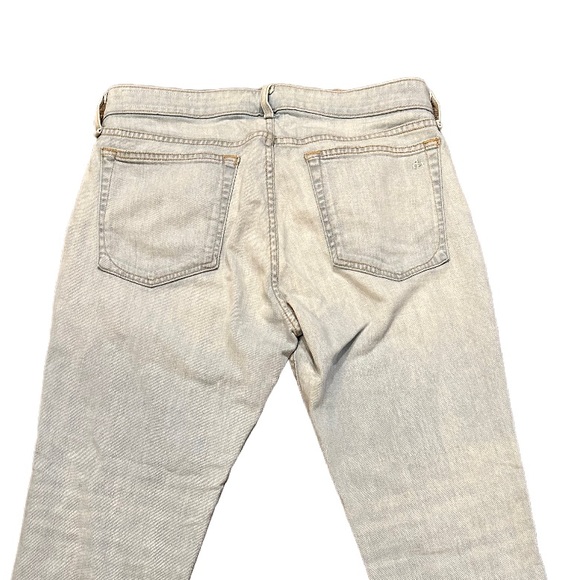 Rag and Bone Dre Low Rise Slim Boyfriend Distressed Jeans Edgewater Size 29 - Picture 10 of 14